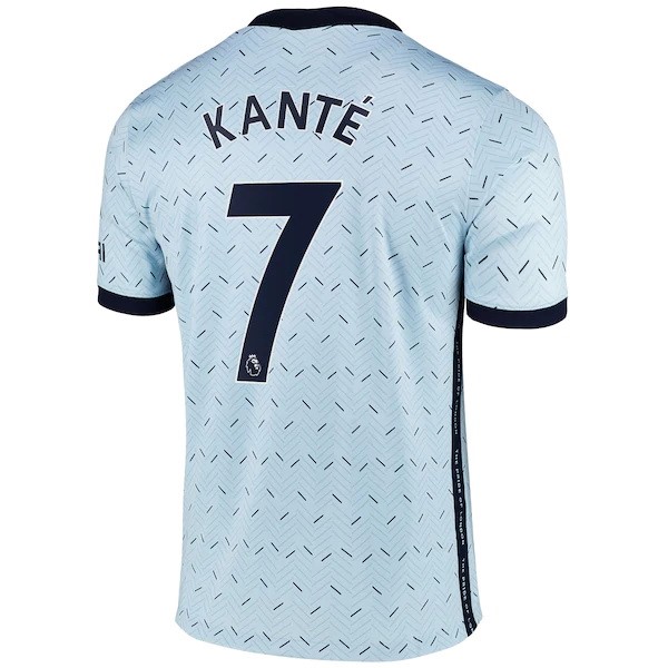 Camiseta Chelsea NO.7 Kante 2ª Kit 2020 2021 Azul